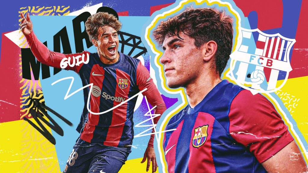 Barcelona's Teen Sensation Marc Guiu Lights Up the Pitch with Stunning ...